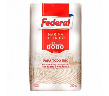 HARINA FEDERAL 0000 5 KG