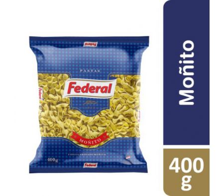 FIDEOS FEDERAL MOÑITO 400GR