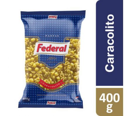 FIDEOS FEDERAL CARACOLITO 400GR