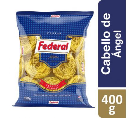 FIDEOS FEDERAL NIDO CABELLO DE ANGEL 400GR