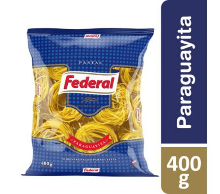 FIDEOS FEDERAL NIDO PARAGUAYITA 400GR