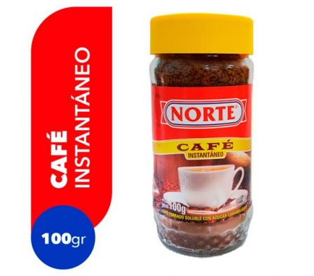 CAFE NORTE SOLUBLE 100 GR