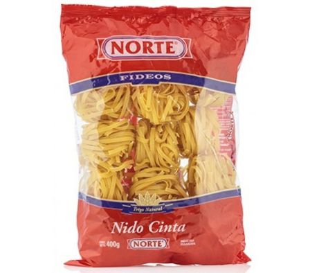 FIDEOS NORTE  CINTA NIDO 400 GR