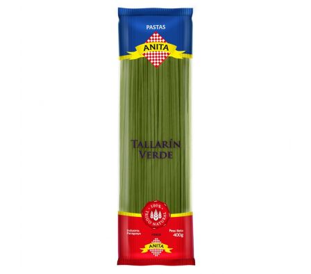 FIDEOS ANITA TALLARIN VERDE 400 GR