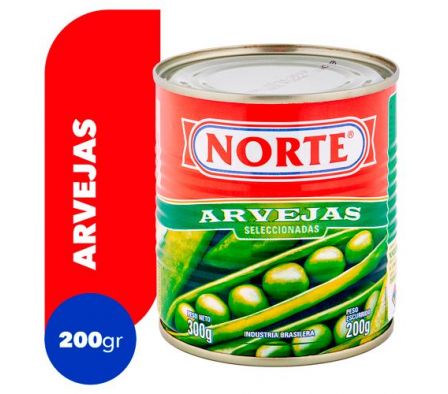 NORTE ARVEJA LATA 205 GR *24