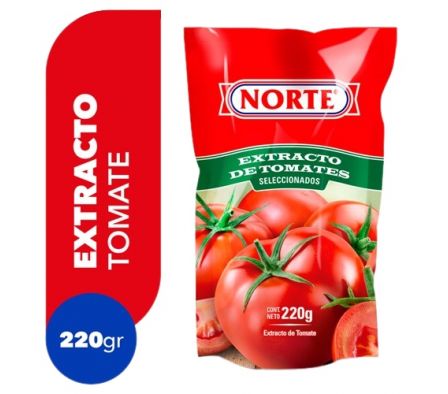 EXTRACTO DE TOMATE NORTE 220GR