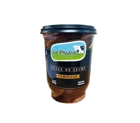 LA PRADERA DULCE DE LECHE 450 GR. TIP. FAMIL.