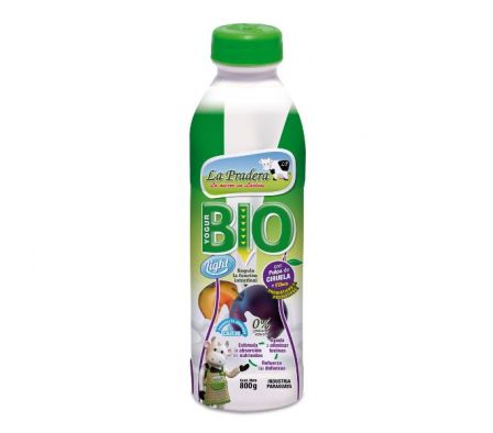 LA PRADERA YOGURTH BIO CIRUELA DIET 800 GR.