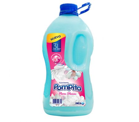 SUAVIZANTE POMPITA FLORES BLANCAS 3 LTS