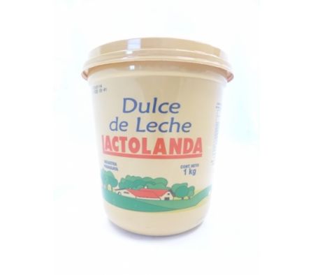 DULCE DE LECHE LACTOLANDA TRADICIONAL POTE 1 X KG.