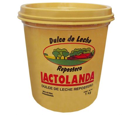 DULCE DE LECHE LACTOLANDA REPOSTERO POTE 1 X KG