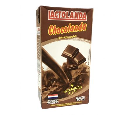 BEBIDA LACTEA LACTOLANDA CHOCOLATADA 500ML