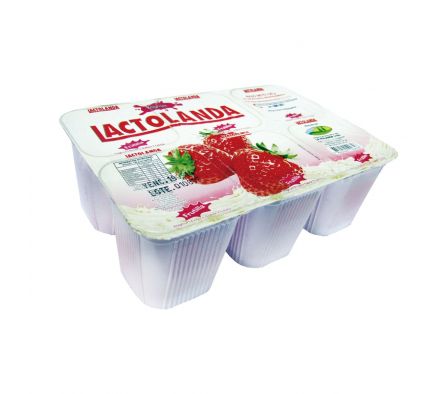 YOGUR LACTOLANDA ENTERO PACK 6 X UN.