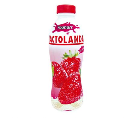 YOGUR LACTOLANDA FRUTILLA BOTELLA 900ML.