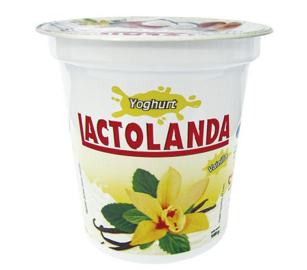 YOGUR LACTOLANDA VAINILLA POTE DE 140GR.