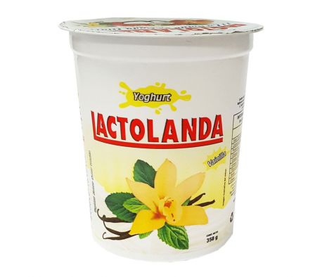 YOGUR LACTOLANDA VAINILLA POTE 350GR