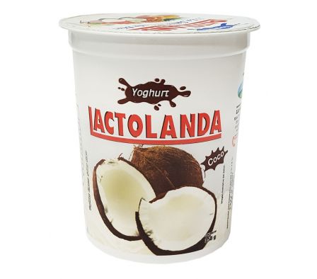 YOGUR LACTOLANDA COCO POTE DE 350GR