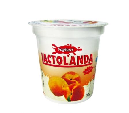 YOGUR LACTOLANDA DURAZNO POTE DE 140GR.