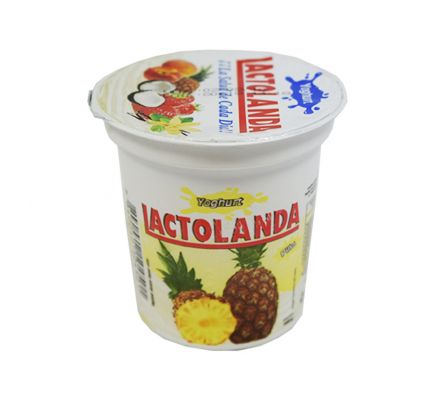 YOGUR LACTOLANDA PIÑA POTE DE 140GR