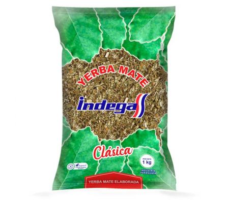 YERBA INDEGA TRADICIONAL PLASTICO 1 KG 