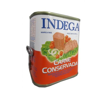 CARNE CONSERVADA INDEGA LATA 340GR