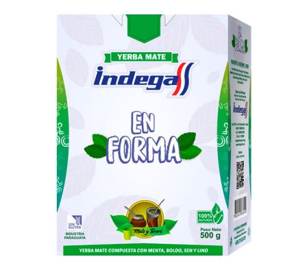 YERBA INDEGA EN FORMA COMPUESTA CAJA 500GR