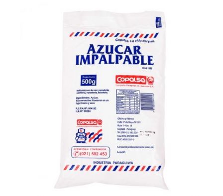 AZUCAR IMPALPABLE COPALSA 500 GRS