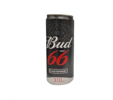 CERVEZA BUDWEISSER 66 LATA X  310 CC