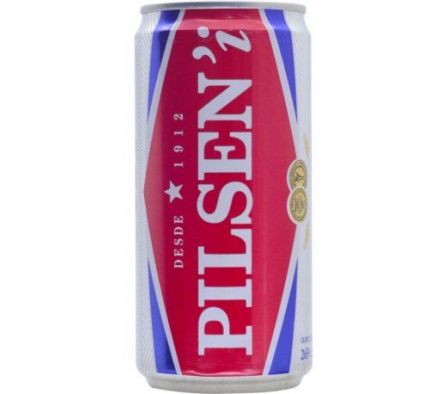CERVEZA PILSEN LATA 269ML.