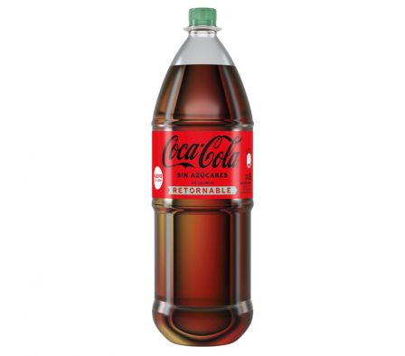 GASEOSA COCA COLA S/AZUCAR RETORNABLE 2LT