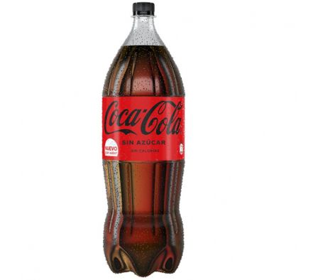 GASEOSA COCA COLA S/AZUCAR DESCARTABLE 2 LT.