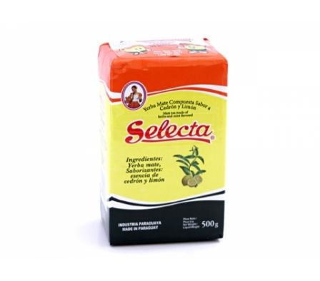SELECTA YERBA MATE CEDRO LIMON 500 GR