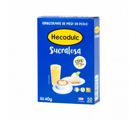 HECODULC SUCRALOSA POLVO 50 SOBRES 