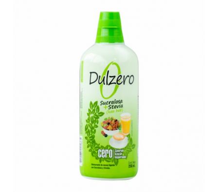 EDULCORANTE DULZERO SUCRALOSA +STEVIA 250 ML