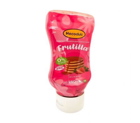 COBERTURA DIE HECODULC P/POSTRES FRUTILLA  250 GR