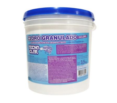 DICLORO GRANULADO TECNOCLOR 3,5 KG
