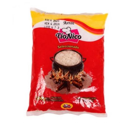 ARROZ TIO NICO ROJO 500GR