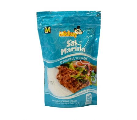 SAL MARINA ENTREFINA YODADA 500 GR MICKEY