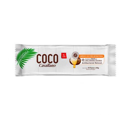 JABON EN PAN CAVALLARO COCO PURO CORTADO 10X1 400G