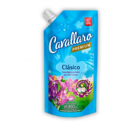 SUAVIZANTE CAVALLARO CLASICO DOY PACK X 450 ML