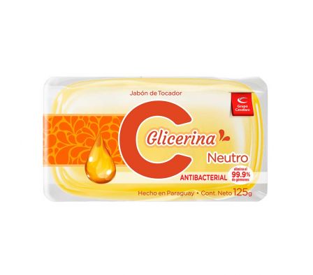 JABON TOCADOR CAVALLARO GLICERINA NEUTRO 125GR