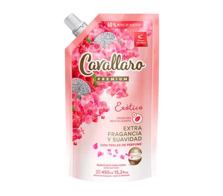 SUAVIZANTE CAVALLARO PREMIUM 450 ML. EXOTICO