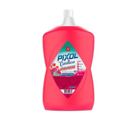 LIMPIADOR DESINFECTANTE PIXOL BOUQ FLORAL 4 LT