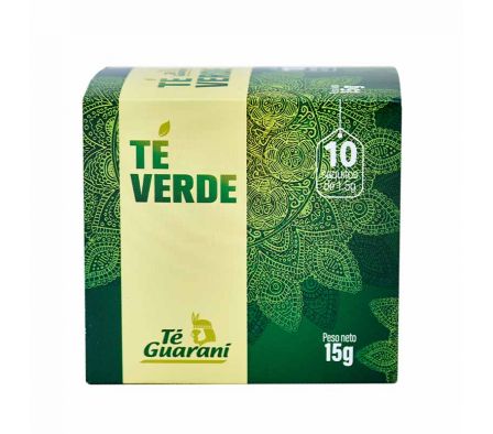 TE GUARANI  VERDE 10 SAQUITOS