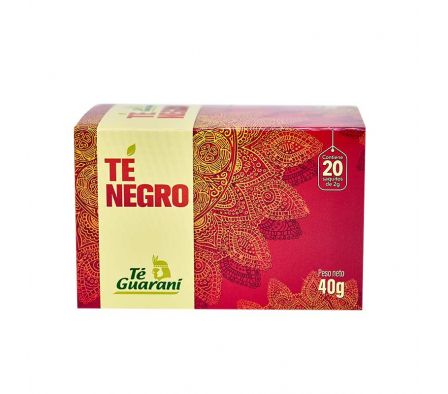 TE GUARANI  NEGRO 20 SAQUITOS