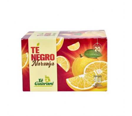 TE GUARANI TE NEGRO NARANJA 20 SAQUITOS