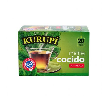MATE COCIDO KURUPI C/A X 20 SAQ