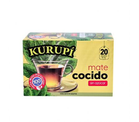 MATE COCIDO KURUPI S/A X 20 SAQ