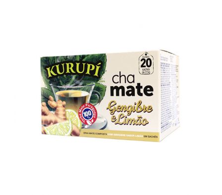 TE KURUPI SABOR JENGIBRE LIMON  20UNID