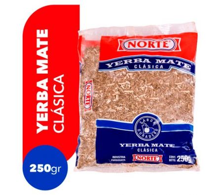 YERBA MATE NORTE DE 250 GR 